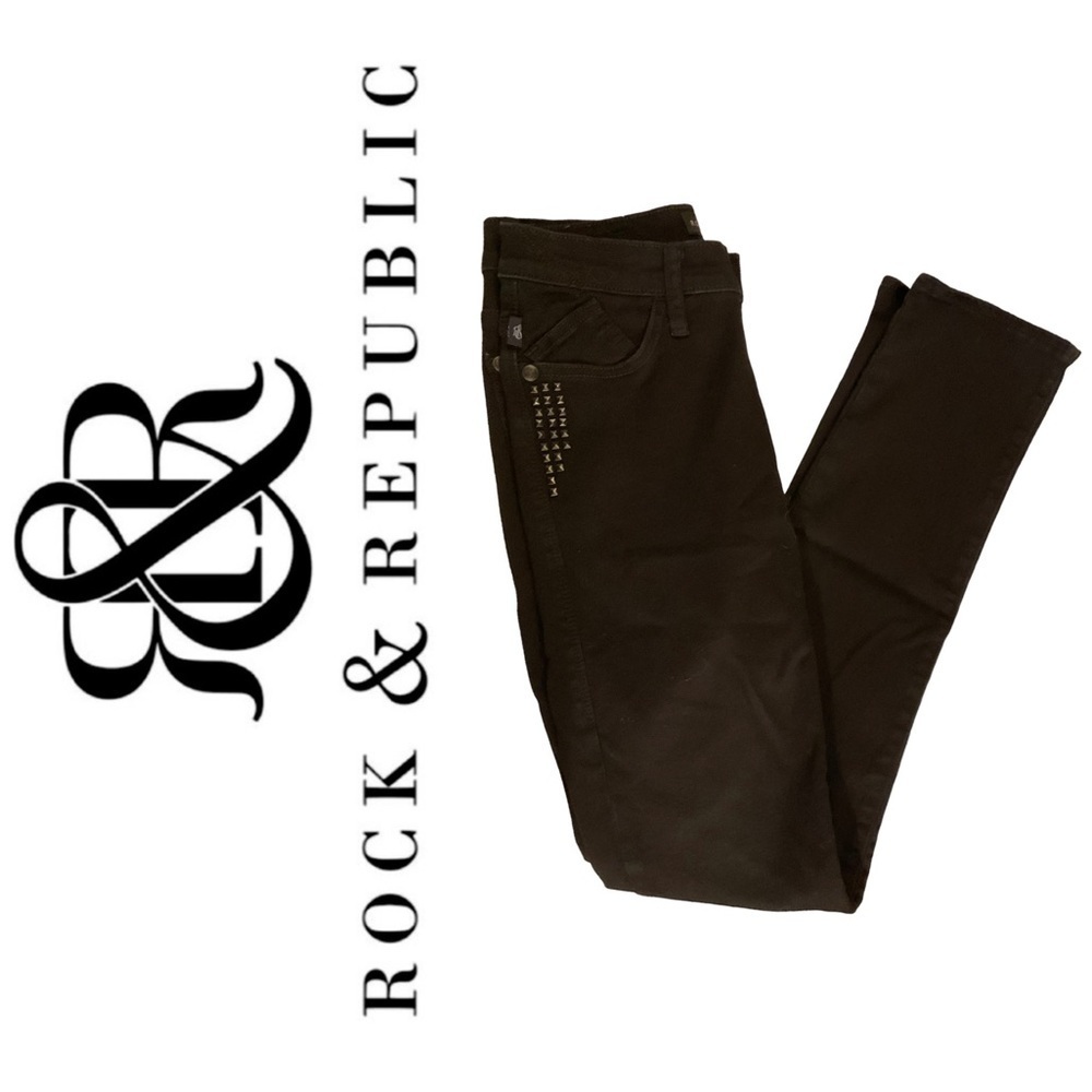 Rock & Republic Berlin Mid-rise Skinny Jeans Size 4 - EUC